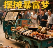 缭绕烟火下的地摊经济：系大民生大经济，获金融助力