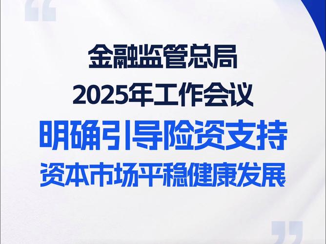 保险投资 理财_国家金融监督管理总局2025年监管工作会议_保险理财资金支持资本市场