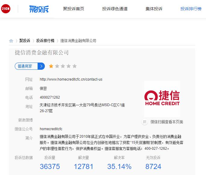 捷信消金利润下降原因_捷信消费金融有限公司被执行人_深圳捷信现金贷款